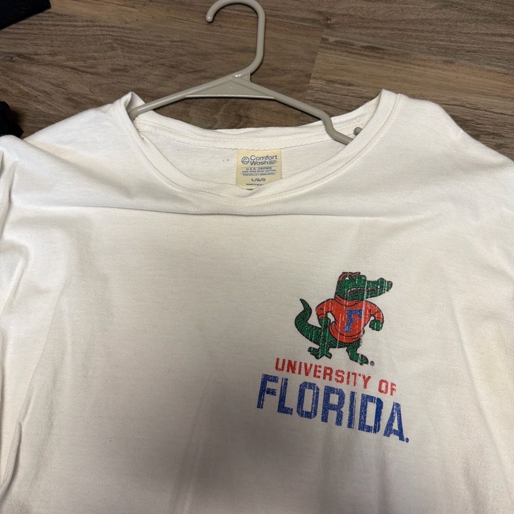 Comfort Colors White University T-Shirt